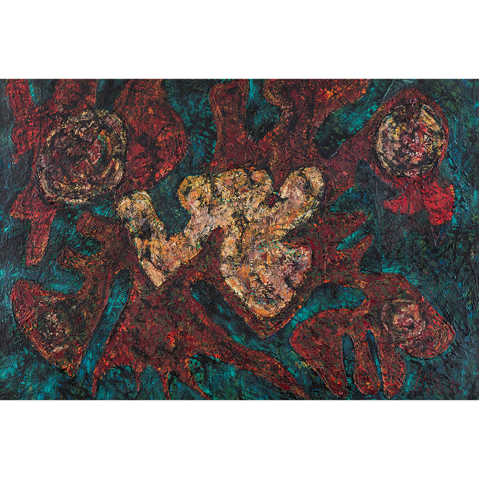 <a href="https://www.ueshima-collection.com/artist-list/290" style="color:inherit">今井俊満</a> / <a href="https://www.ueshima-collection.com/artist-list/290" style="color:inherit">TOSHIMITSU IMAI</a>:untitled