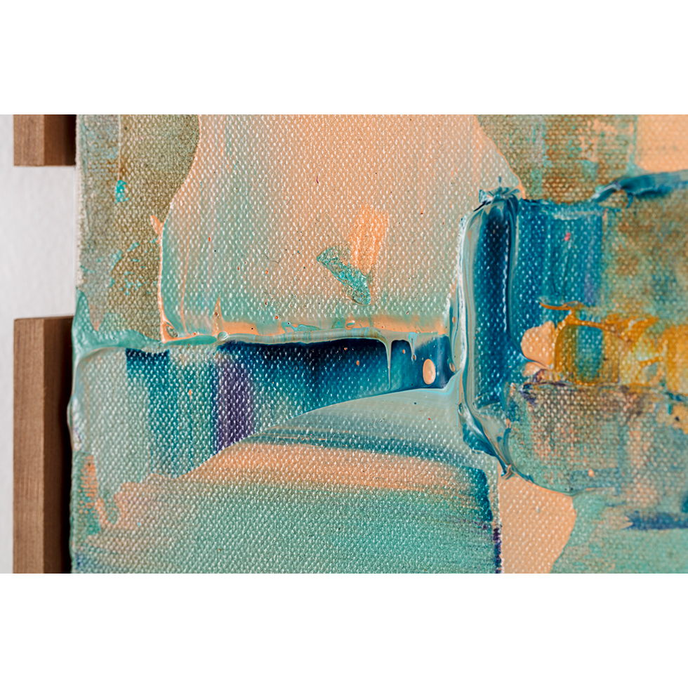 <a href="https://www.ueshima-collection.com/artist-list/157" style="color:inherit">岡﨑乾二郎</a> / <a href="https://www.ueshima-collection.com/artist-list/157" style="color:inherit">KENJIRO OKAZAKI</a>:月花 (Ipomoea alba) / No idea why I was going there / あるいは空中の椰子果 あお空の奥か (le bleu du ciel) / Seen with an ideal, Out the window / きたいの中に溶ける魚