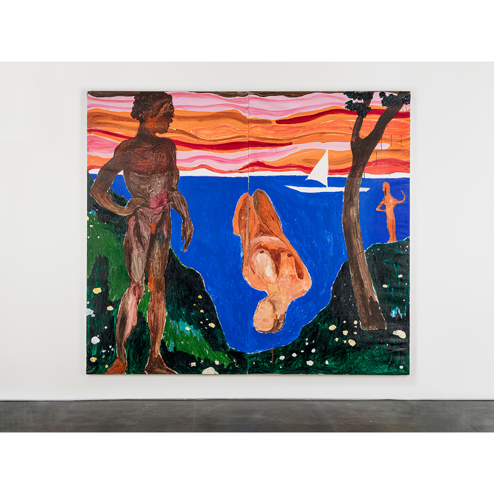 <a href="https://www.ueshima-collection.com/artist-list/313" style="color:inherit">GIDEON APPAH</a>:Bathers in a warm afternoon