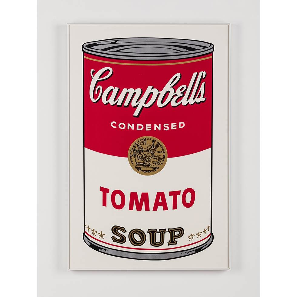 <a href="https://www.ueshima-collection.com/artist-list/106" style="color:inherit">ANDY WARHOL</a>:Campbell’s Soup I: Tomato