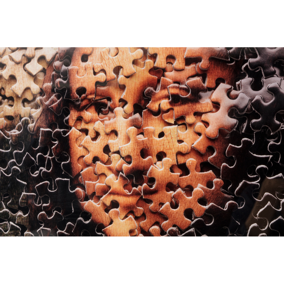 <a href="https://www.ueshima-collection.com/artist-list/43" style="color:inherit">VIK MUNIZ</a>:Mona Lisa, after Leonardo da Vinci from Gordian Puzzles