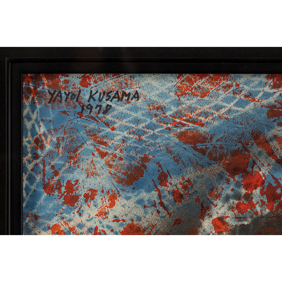 <a href="https://www.ueshima-collection.com/artist-list/4" style="color:inherit">草間彌生</a> / <a href="https://www.ueshima-collection.com/artist-list/4" style="color:inherit">YAYOI KUSAMA</a>:波は打ちよせる